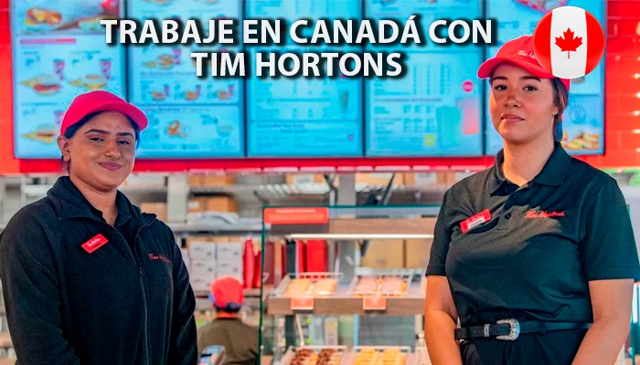 Trabaje en Canadá, Tim Hortons ahora contrata miembros para su equipo
